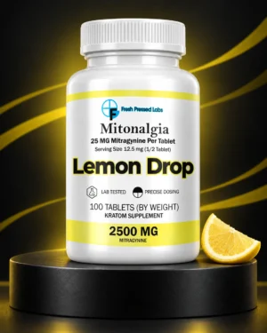 BKC Kratom Mitonalgia 25MG MIT Tablets - Lemon Drop