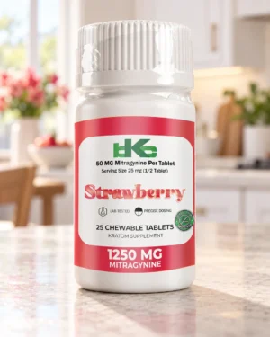 BKC MIT Chewable Tablets – Strawberry, 50 mg, 25 Count